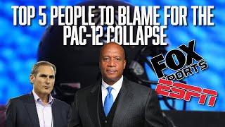 Top 5 People To Blame For The PAC-12 Collapse | George Kliavkoff | Larry Scott | ESPN | Fox Sports