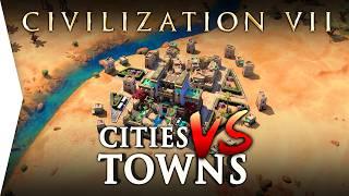 Why You Can Build Tall OR Wide In Civ 7 | How Cities Work