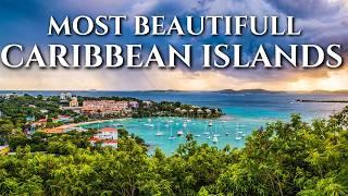 The Most Beautiful Caribbean Islands | Best of The Caribbean Islands | Travel Video 4k