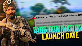 Faug Domination Release Date  Faug domination close beta | fau-g domination download link