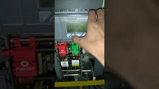 ABB ACB Relay SACE PR122/P-LSIG relay settings with password & trip test.