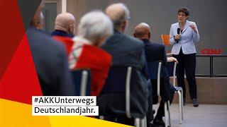 #AKK Unterwegs: Deutschlandjahr – Zusammenleben, Zusammenhalten.