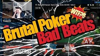 Brutal Poker Bad Beats | Poker Twitch Clips