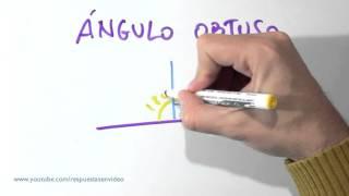 Qué es un ángulo obtuso - Cuál es, definición, dibujos y ejemplos