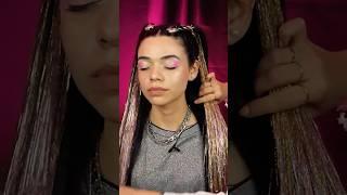ORIGINAL Coachella Festival Hairstyle🪮#asmr #asmrsounds #relax #hairstyle #festival #model #hair