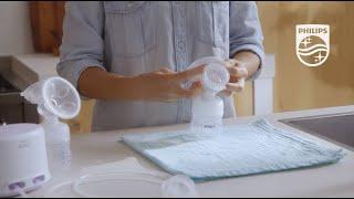 How to assemble the Philips Avent breastpump