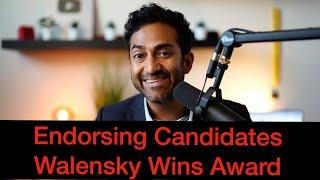 Trump or Harris Endorsement? / Walensky wins award/ RFK Jr