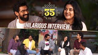 Rana Interviews Nivetha Thomas & 35 Chinna Katha Kaadu Movie Team | Hilarious Chitchat | Priyadarshi