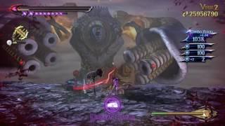 Bayonetta 2 - Temperantia Boss Fights with Bayonetta (3rd Climax Pure Platinum)