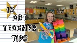 Managing a Busy Art Teacher Schedule- 15 Tips to Survive and Thrive!