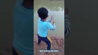 Mancing Nila Babon ||ikannila||bawahjembatan||gede||liar#shorts