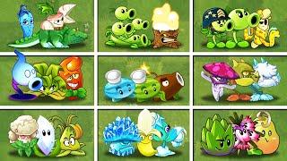 Random 20 Teams 3 Plants Battlez - Which Team Plant Will Win? - PvZ 2 Team Plants