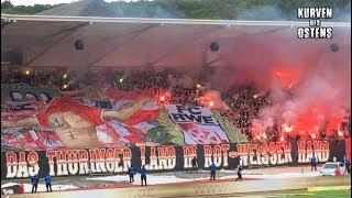 FC Rot-Weiß Erfurt 1:0 FC Carl Zeiss Jena 09.09.2017 | Choreos, Pyroshows & Support