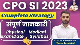 SSC CPO 2023 || SSC CPO NOTIFICATION || CPO STRATEGY BY ADITYA RANJAN SIR ||#cpo #rankers_gurukul