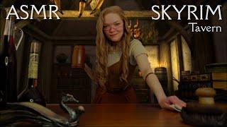 ASMR  Just a normal Skyrim Tavern.