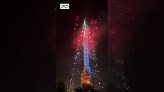 Burj khalifa fireworks 2025 Live visual from Dubai | Happy New Year 2025 fireworks