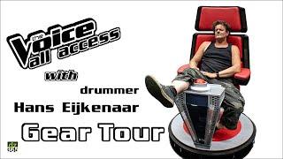 The Gear of The Voice drummer Hans Eijkenaar