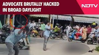 Tamil Nadu News | On Camera, Man Hacks Lawyer With Sickle On Road Outside Tamil Nadu Court