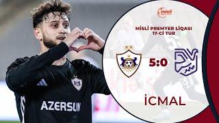 Qarabağ 5:0 Sumqayıt | Misli Premyer Liqası, 17-ci tur | İCMAL