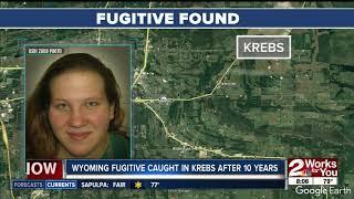 Wyoming fugitive arrested in Oklahoma