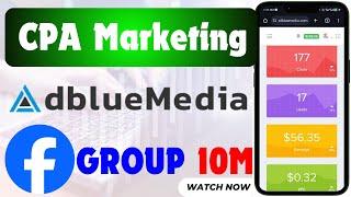 cpa marketing facebook group marketing day $200 adbluemedia affmine qliker set up Best Offer leads