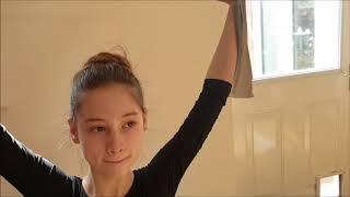 Ballet class, progressing technique, ballet stetch