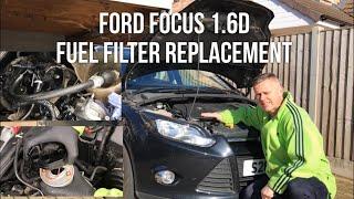 Fuel Filter Replacement Ford Focus 1.6 Diesel 2011- tdci