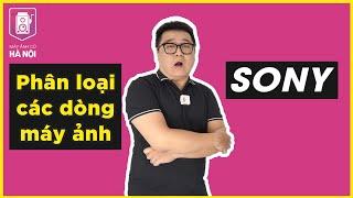 CÁC DÒNG MÁY ẢNH SONY KHÁC NHAU NHƯ THẾ NÀO?