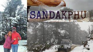 Sandakphu Tour || Snow Fall in West Bengal || Snowfall in March || #sandakphu #northbengal