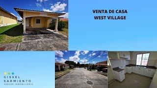 VENTA CASA WEST VILLAGE ARRAIJAN