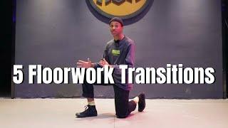 5 Floor Work Transitions | Hip Hop Moves & Grooves Tutorial