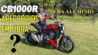 HONDA CB1000R 2021 COM ACESSÓRIOS FEITOS EM FIBRA