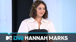 Hannah Marks on "Turtles All the Way Down" | #MTVFreshOut