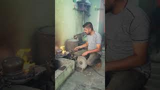 Shakuntala brass tea cooking pot a story of craft revival with artisan by #zishta #maharashtra