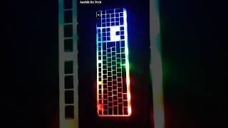 Gaming RGB Keyboard Intex | Wired Gaming Keyboard #unboxing #shortsvideo #keyboard