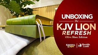 #Unboxing: KJV LION (Refresh) from Humble Lamb | KristiyaKnow