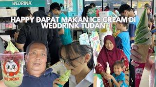 Bawa Anak Makan Ice Cream Di WedDrink Tudan