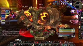 98 parse WoW Cataclysm Classic protection warrior pve Blackwing Descent Omnotron Defense System 2