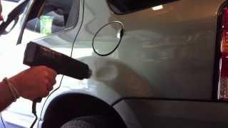 Paintless Dent Repair Using a Heat Gun and a Can of Compressed Gas Duster