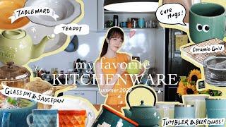 [ Tableware ] Glasses, Tea Goods, Kitchen Utensils, My Favorites for Living 🫖