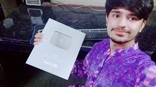 Unboxing Silver Play Button Thanks All Rwds Fans