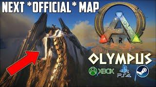 ARK'S NEXT *FREE* DLC MAP! - OLYMPUS! - Showcase and more (Official Map)