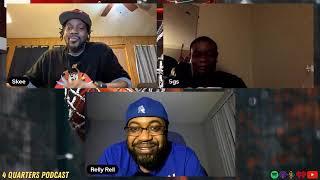 4 Quarters Podcast with Relly Rell, Skee and Trose