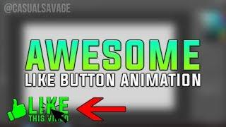 AWESOME Like Button Animation Template