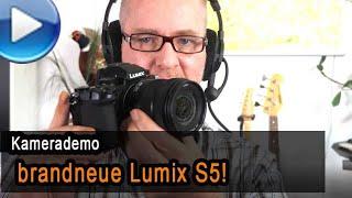 brandneue Panasoic Lumix S5 - Demo und erste Tests