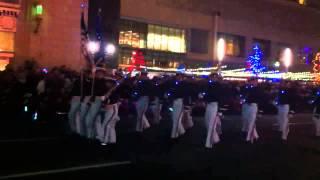 Denver Christmas Parade: Airforce academy marching