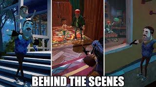 All Hello Neighbor 2 Updated Cutscenes | Behind The Scenes