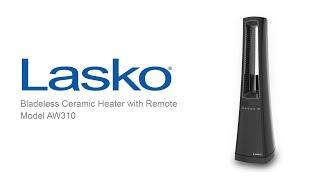 Lasko Bladeless Ceramic Heater with Remote, Model AW310