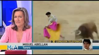 Miguel Abellán: "No es delito ser torero, debería terminar mi libertad donde empieza la otra"