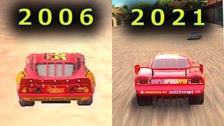 Lightning McQueen (CARS) Evolution in Games